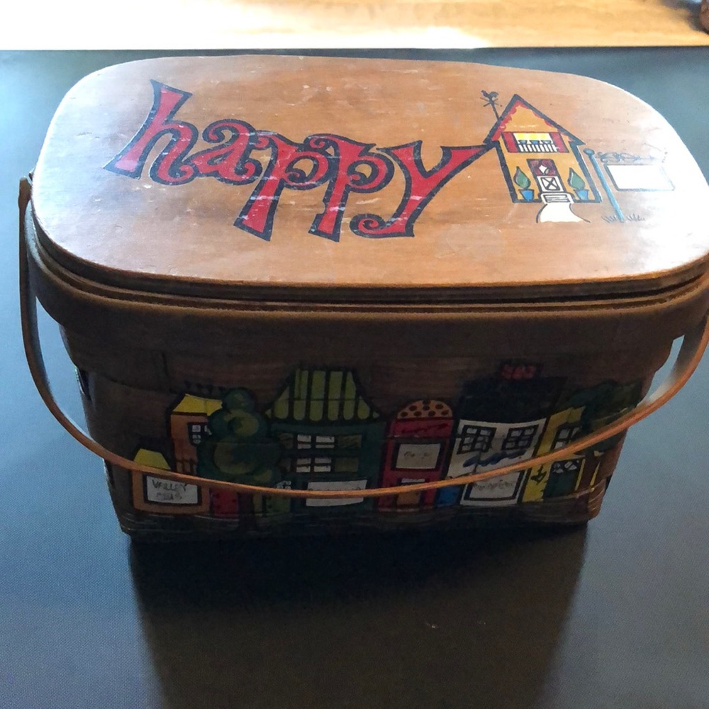 1950s vintage basket purse